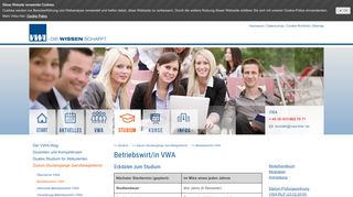 
                            6. Betriebswirt/in VWA - VWA Trier