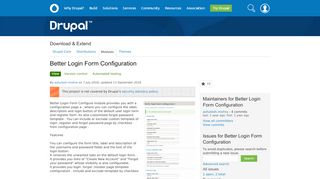 
                            4. Better Login Form Configuration | Drupal.org