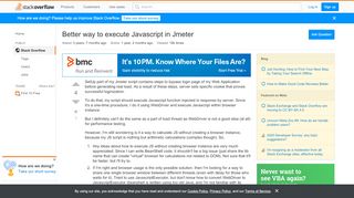 
                            4. Better way to execute Javascript in Jmeter - Stack Overflow