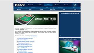 
                            4. BetUS Casino on Mobile