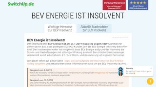 
                            11. BEV Energie Insolvenz: So gehen Sie richtig vor