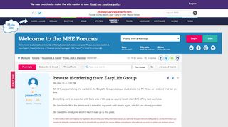 
                            8. beware if ordering from EasyLife Group - MoneySavingExpert ...