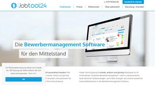 
                            3. Bewerbermanagement Software, jobtool24 - …