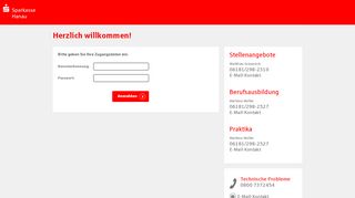 
                            3. Bewerbung fortsetzen | Sparkasse Hanau …