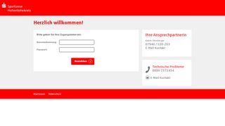 
                            3. Bewerbung fortsetzen | Sparkasse Hohenlohekreis ...