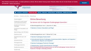 
                            6. Bewerbung - Katholische Hochschule Mainz