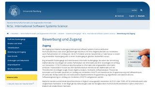 
                            1. Bewerbung und Zugang - Uni Bamberg