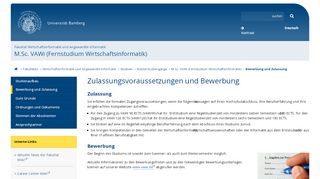 
                            7. Bewerbung und Zulassung - Uni Bamberg