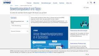 
                            3. Bewerbungsablauf und Tipps - KPMG Deutschland