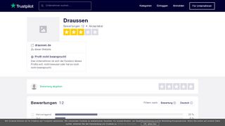 
                            3. Bewertungen von Draussen - de.trustpilot.com
