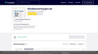 
                            6. Bewertungen von Klinikbewertungen.de | …