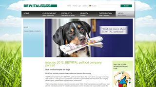 
                            2. BEWITAL Company Profile - BEWITAL petfood