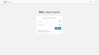 
                            10. BGL Client centre