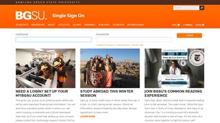 
                            7. BGSU Single Sign On - Bowling Green State University