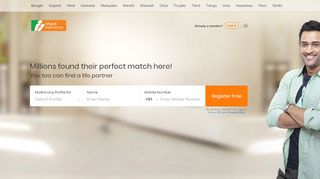 
                            10. BharatMatrimony Mobile