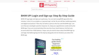 
                            1. BHIM UPI Login and Sign up: Step By Step Guide - …