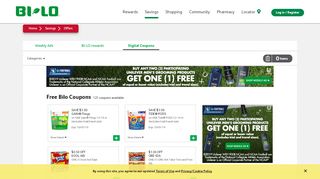 
                            7. BI-LO | Digital Coupons