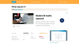 
                            7. Bieap.cgg.gov.in - Easy Counter: Count web pages hits ...