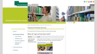 
                            7. Bielefeld University Library: Password Protected Services