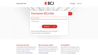 
                            3. Bienvenue sur le site e-banking la Banque Cantonale du Jura