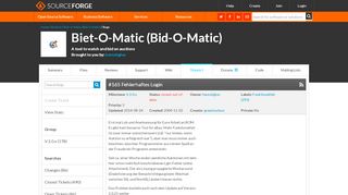 
                            5. Biet-O-Matic (Bid-O-Matic) / Bugs / #165 Fehlerhaftes Login