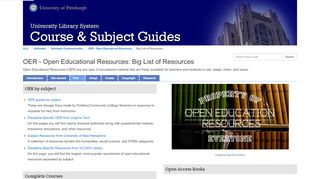 
                            4. Big List of Resources - OER - Open Educational Resources - LibGuides