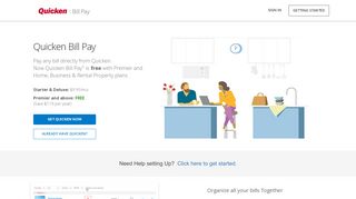 
                            2. Bill Pay, Quicken Bill Pay