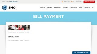 
                            1. Bill Payment - SMO Energy