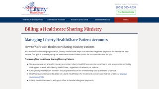 
                            2. Billing a Healthcare Sharing Ministry | Liberty HealthShare