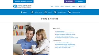 
                            1. Billing & Account - Xplornet
