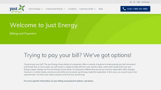 
                            4. Billing and Payment | Just Energy