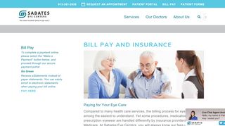 
                            5. Billing & Insurance | Sabates Eye Centers