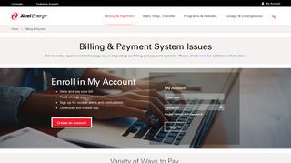 
                            10. Billing & Payment | Xcel Energy