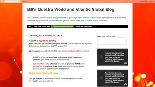 
                            4. Bill's Questra World and Atlantic Global Blog: Opening Your ...
