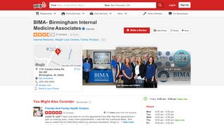 
                            10. BIMA- Birmingham Internal Medicine Associates - 7191 Cahaba ...