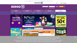 
                            7. Bingo Online | Home | BingoYes By Admiral