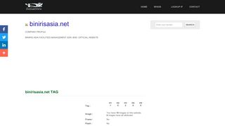 
                            9. binirisasia.net - COMPANY PROFILE - View domain ...