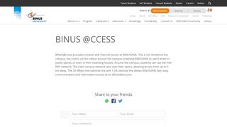 
                            8. BINUS @ccess | BINUS UNIVERSITY