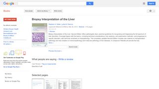 
                            5. Biopsy Interpretation of the Liver