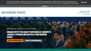 
                            9. Biotech Partnering Conference | Bio-Europe Spring Event - EBD Group