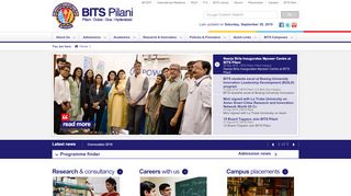 
                            6. Birla Institute of Technology and Science, Pilani (BITS ...