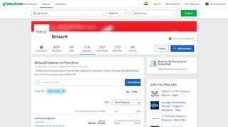 
                            9. Birlasoft Salaries in Pune, India | Glassdoor.co.in