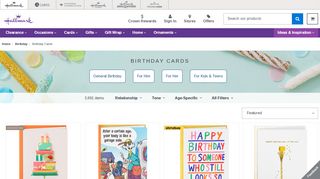 
                            8. Birthday Cards | BDay Cards | Hallmark