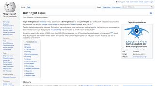 
                            9. Birthright Israel - Wikipedia