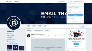 
                            7. bitbounce (@bitbounceio) | Twitter