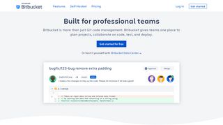 
                            1. Bitbucket | The Git solution for professional teams