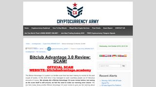 
                            8. Bitclub Advantage 3.0 Review: CRYPTOCURRENCY SCAM!