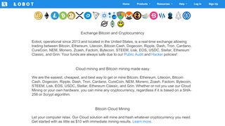 
                            10. Bitcoin Exchange and Bitcoin Mining for any …