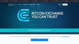 
                            8. Bitcoin Exchange | Bitcoin Trading - CEX.IO