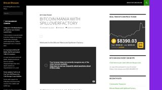 
                            6. Bitcoin Mania with SpilloverFactory | Bitcoin Blossom